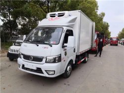 國(guó)六東風(fēng)途逸汽油冷藏車?yán)峡蛻粲肿蕴嵋慌_(tái)